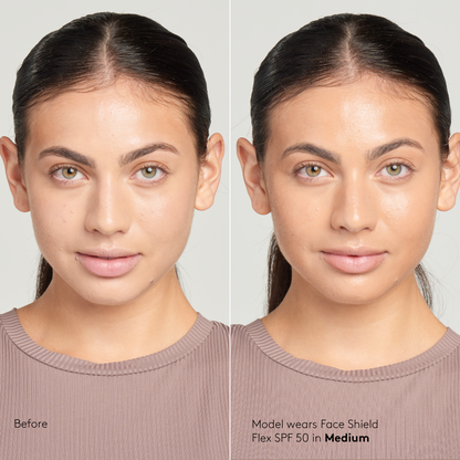 Mineral SPF 50 Face Sunscreen, Lightweight Skin-Perfecting Formula With Broad Spectrum UV Protection, Natural-Looking Coverage And Comfortable All-Day Wear